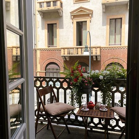 Emozione Torino - Affascinante, Silenzioso, In Palazzo D'Epoca Pressi Piazza Solferino Lägenhet Exteriör bild